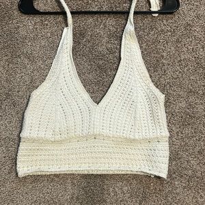 Hollister Crochet Tank Top
